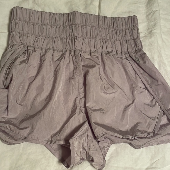 NWOT! FP Movement ‘The Way Home’ logo shorts. Golden (S,M). Lavender Dust (L) - Picture 13 of 16